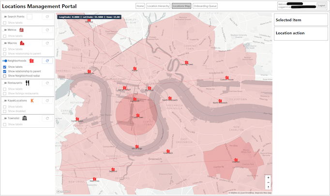 Locations Management Portal